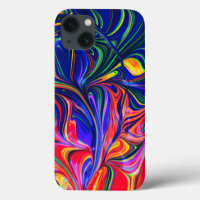 Rainbow Swirl Trippy Glow Stick