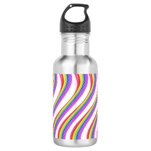 Rainbow Swirl Water Bottle