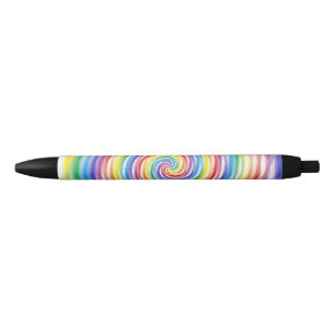 Rainbow Swirls Pen