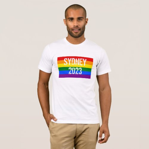 Rainbow Sydney Pride 2023 T_Shirt