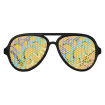 Rainbow tacos aviator sunglasses Rainbow tacos aviator sunglasses