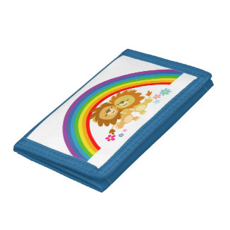 Rainbow Tango-Cute Cartoon Lions Wallet
