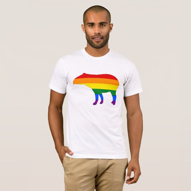 Rainbow Tapir T-Shirt (Front Full)