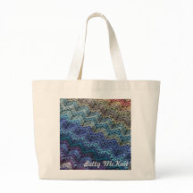 Rainbow Tea Cakes 6-Day Tote Bag by Betty McKnit