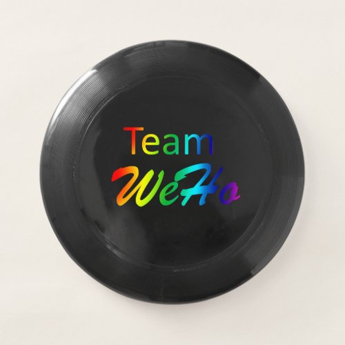 Rainbow Team WeHo Wham_O Frisbee