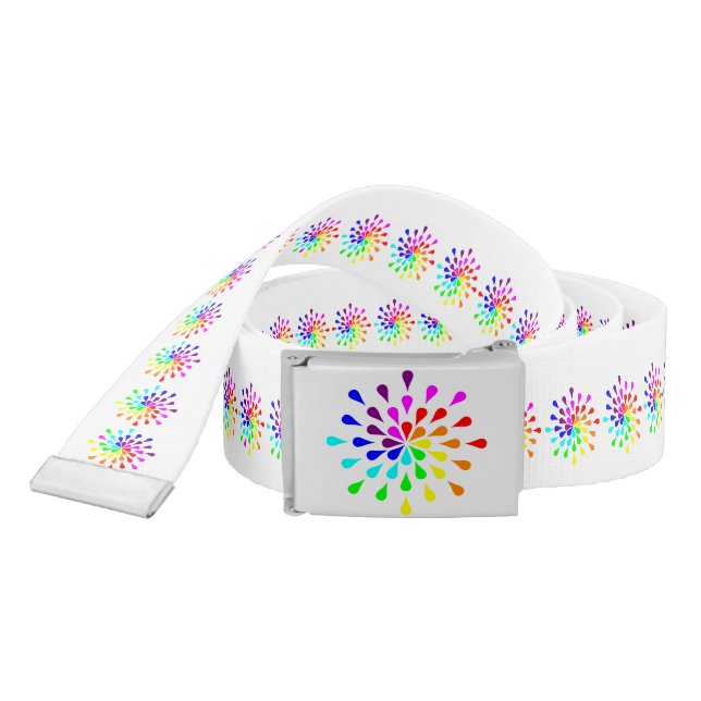 Rainbow teardrops belt (Snake)
