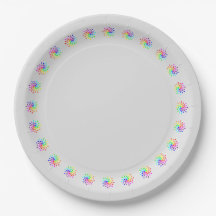 Rainbow teardrops