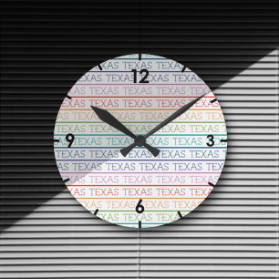 Rainbow Texas, Texas, Texas Round Clock
