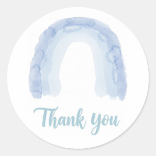 RAINBOW THANK YOU STICKER