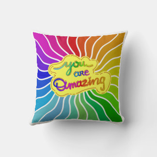 RainBow Throw Pillow 
