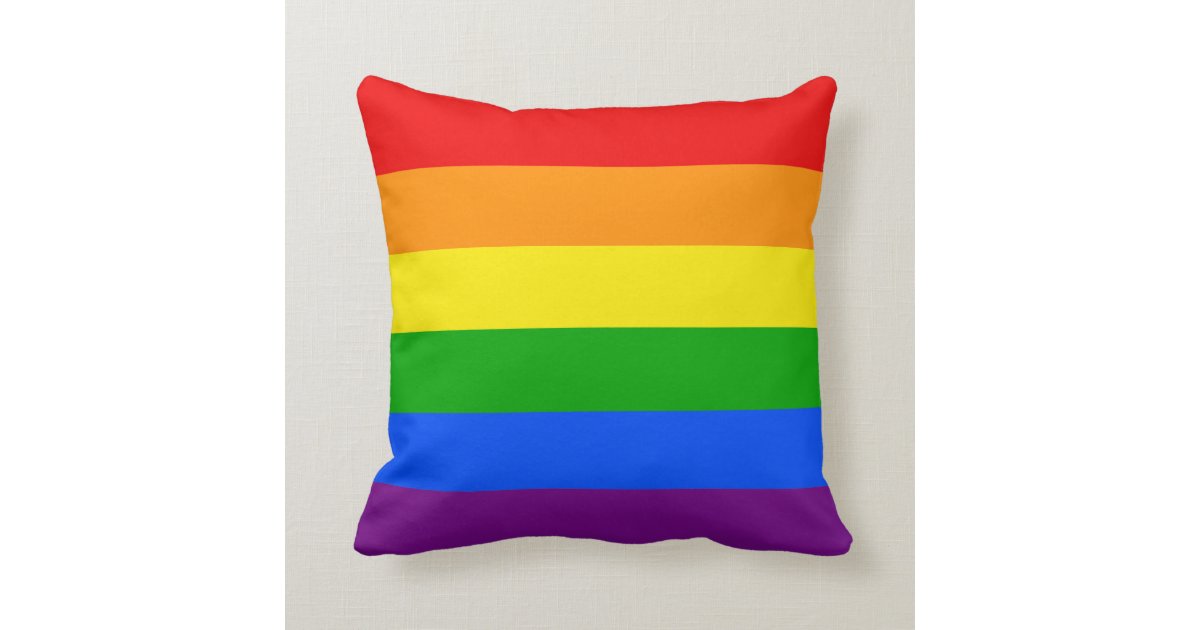 gund rainbow pillow