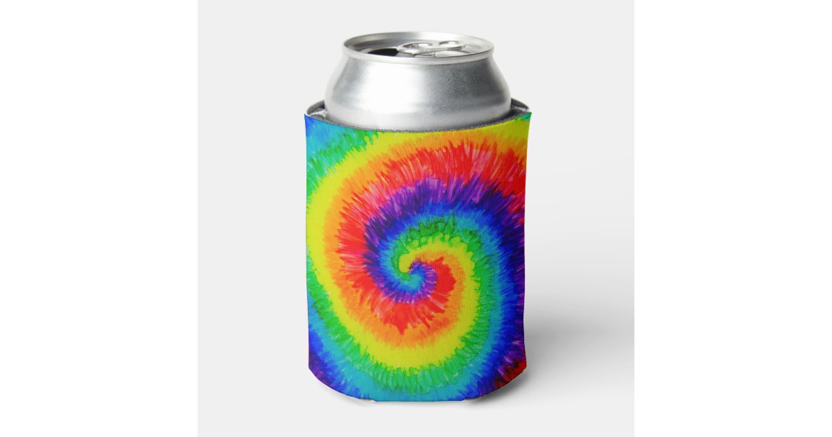 12 oz. Can Cooler Rainbow Palm