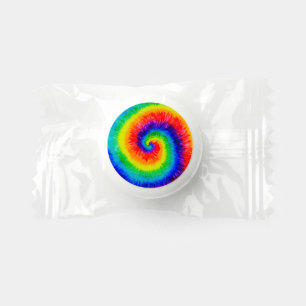 Rainbow Tie-Dye Alcohol Ink Life Saver® Mints