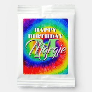 Rainbow Tie-Dye Alcohol Ink Margarita Drink Mix