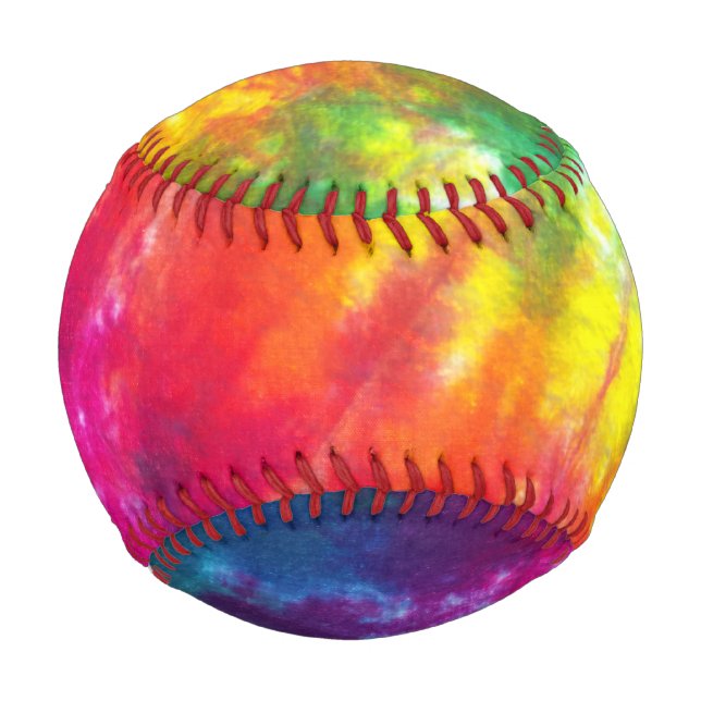 Rainbow Tie-Dye Baseball (Back)