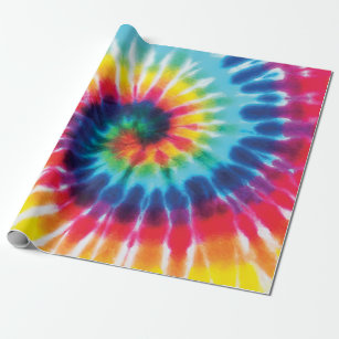 pic Tie Dye Wrapping Paper Roll tie dye wrapping paper zazzle 100