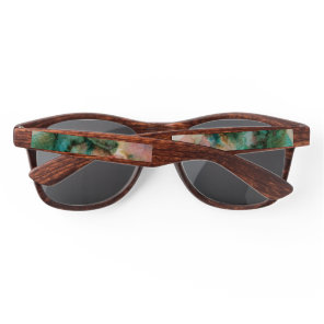 Rainbow Tie Dye Custom Sunglasses