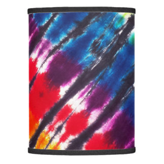 Rainbow Tie-Dye Lamp Shade