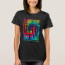 Rainbow Tie Dye Straight Into 2nd Grade Back To Sc T-Shirt