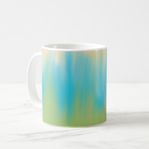 Rainbow Tie Dye Stripes Coffee Mug