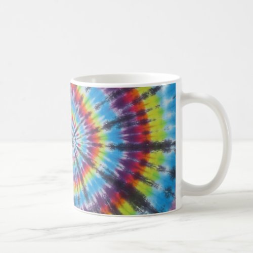 Rainbow Tie Dye Swirl Coffee Mug