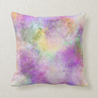 Rainbow Tie Dye Throw Pillow