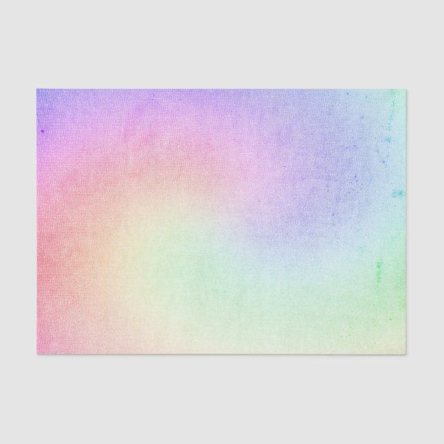 Rainbow Tie dye Tissue Paper (Front)