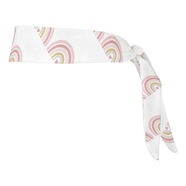 RAINBOW TIE HEADBAND (Rotate 90)