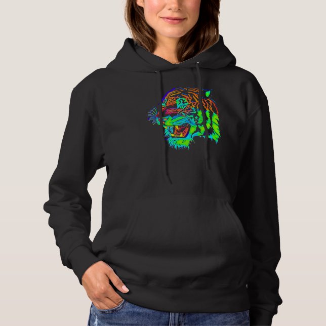 Rainbow Tiger Hoodie (Front)
