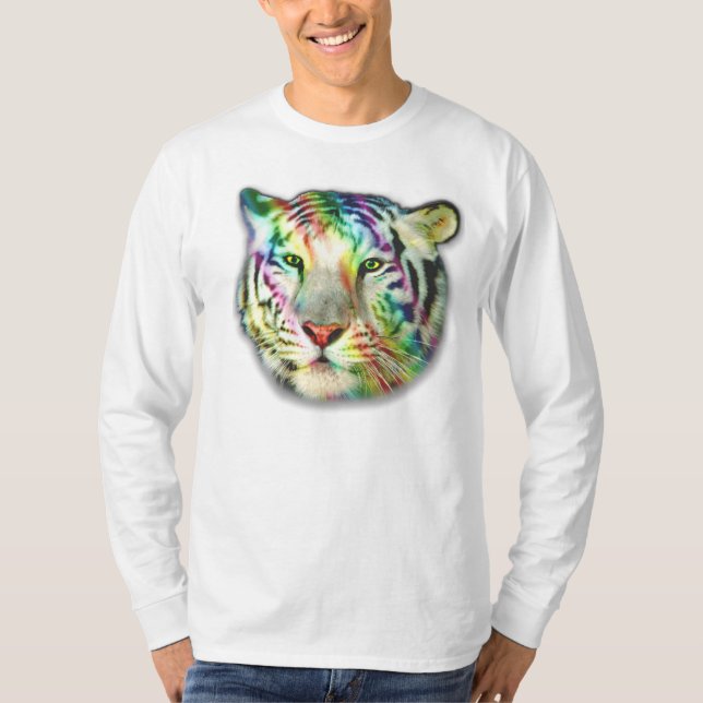 Rainbow Tiger L/S Tshirt (Front)