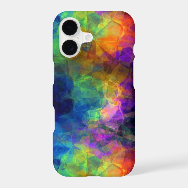 Rainbow Tissue Paper Iphone Case (Back)