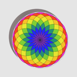 Rainbow Torus Car Magnet