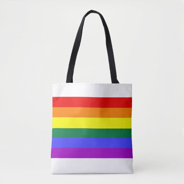 rainbow tote bag (Front)