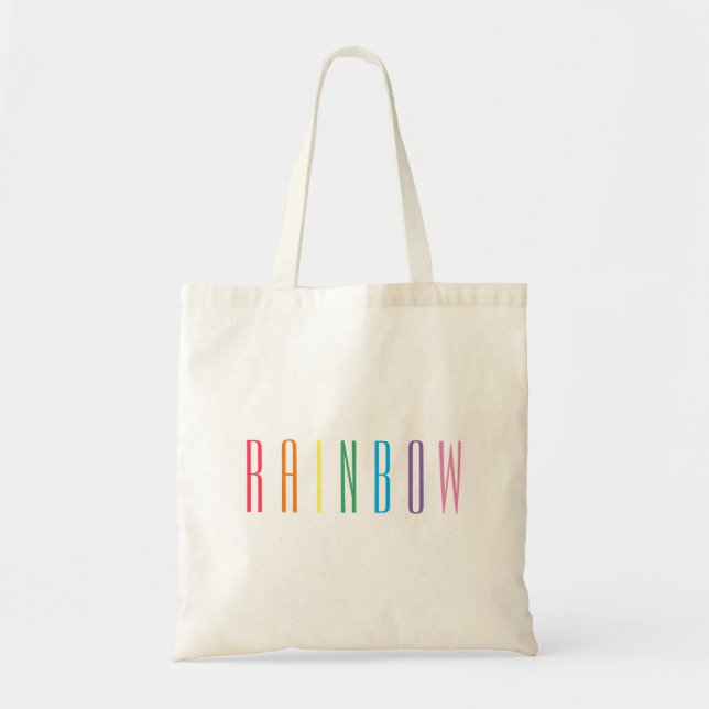 RAINBOW Tote Bag (Front)