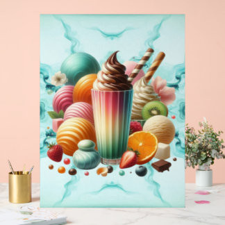 Rainbow Treat Acrylic Sign