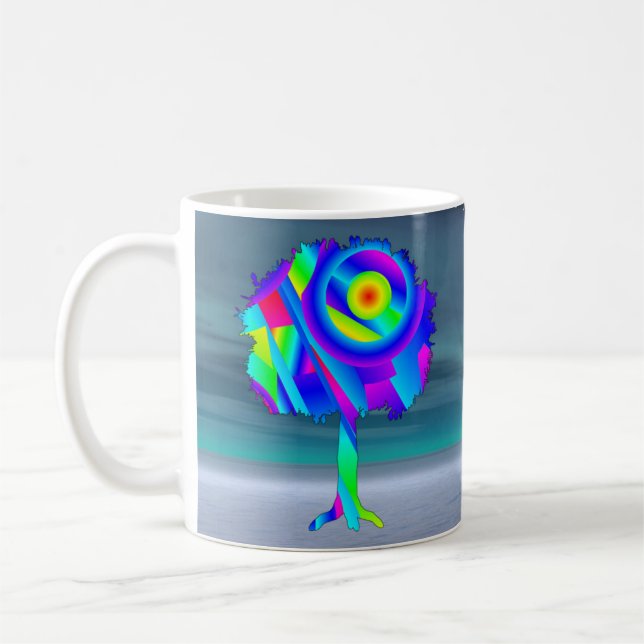 Rainbow Tree Coffee Mug (Left)
