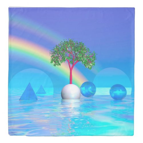 Rainbow Tree  Duvet Cover