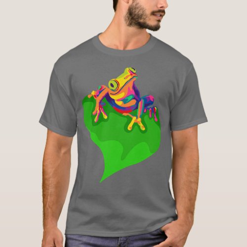 Rainbow Tree Frog T_Shirt