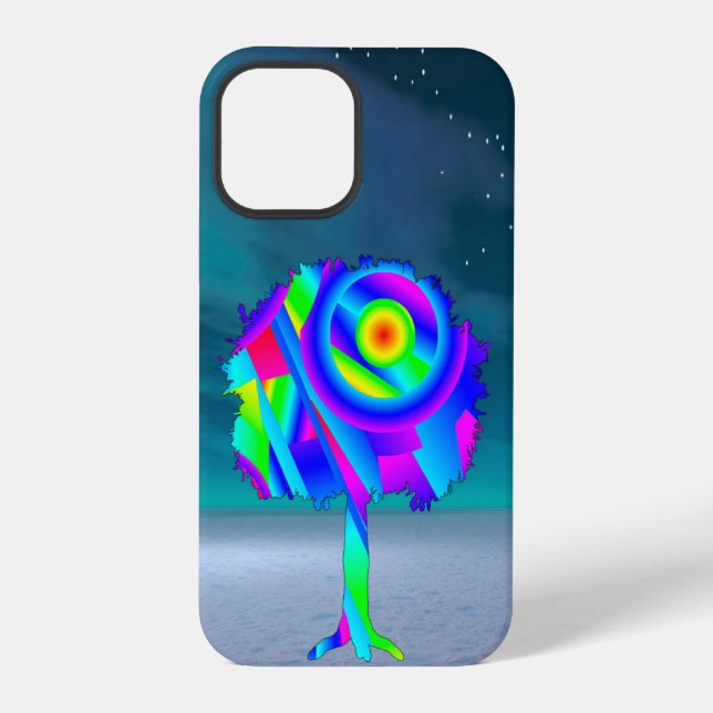 Rainbow Tree Iphone Case (Back)