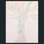 Rainbow Tree  Letterhead<br><div class="desc">This unique writing paper features a colorful Tree of Life mosaic.
Original Mosaic © Michele Davies.</div>