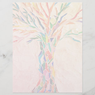 Rainbow Tree  Letterhead