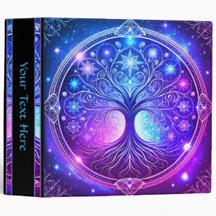 Rainbow Tree of Life 3 Ring Binder
