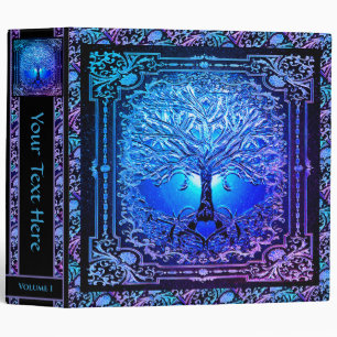 Rainbow Tree of Life Inner Light 3 Ring Binder