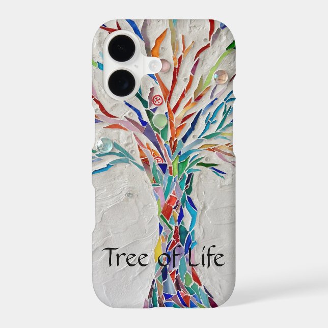 Rainbow Tree of Life Iphone Case (Back)