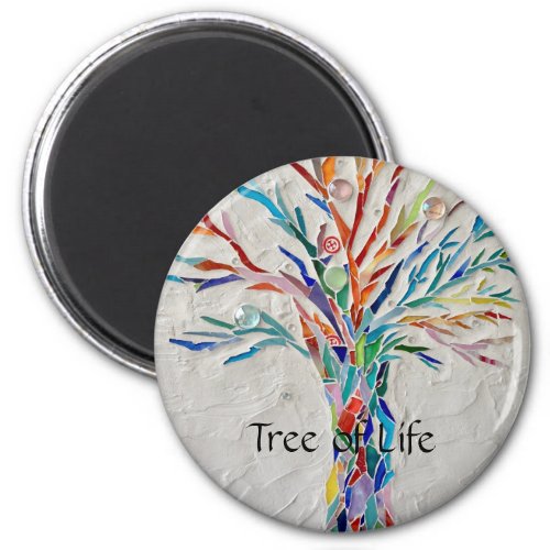 Rainbow Tree of Life Magnet
