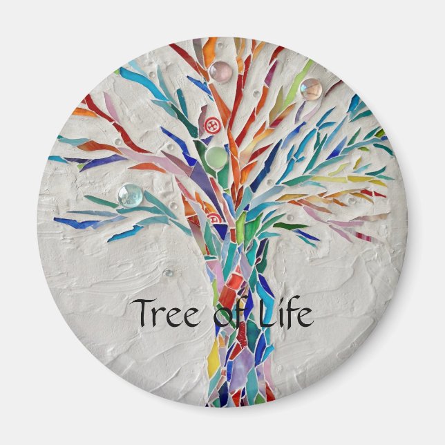 Rainbow Tree of Life Magnet (Front)