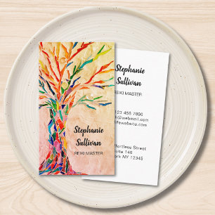 Rainbow Tree Reiki Business Card