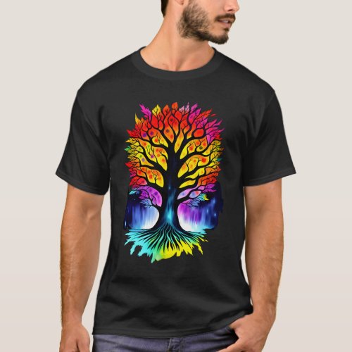 Rainbow Tree T_Shirt