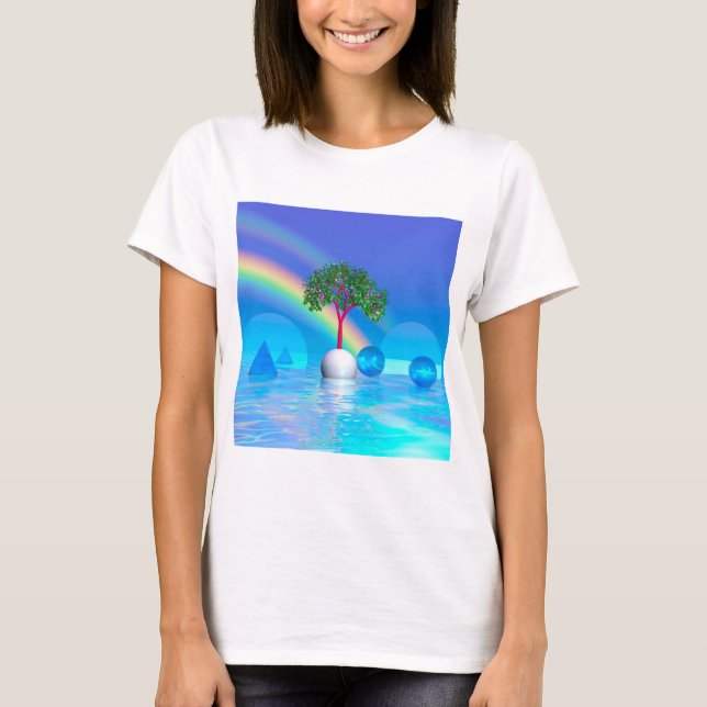 Rainbow Tree  T-Shirt (Front)