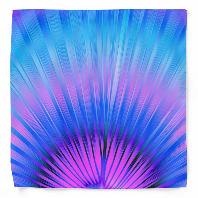 Rainbow Trendy Pattern Bandana (Front)